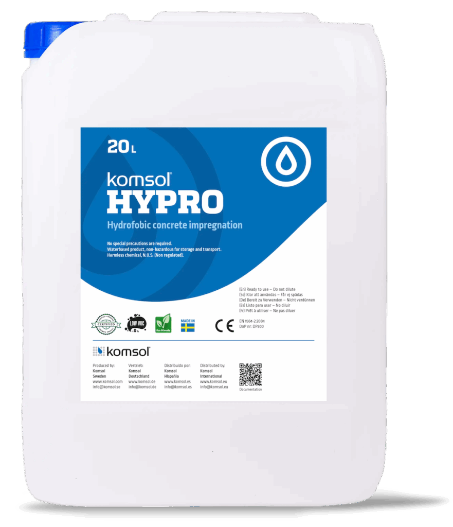 komsol HYPRO Kanister Polysilikat Beton Schutz Permanent diffusionsoffen ungiftig tiefeindringend 20l