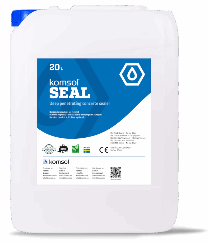 komsol SEAL Kanister Polysilikat Beton Schutz Permanent diffusionsoffen ungiftig tiefeindringend